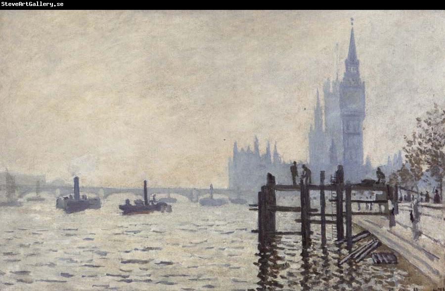 Claude Monet The Thames Below Westminster